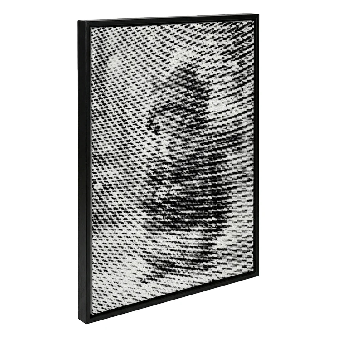 Winter Squirrel Dot Painting