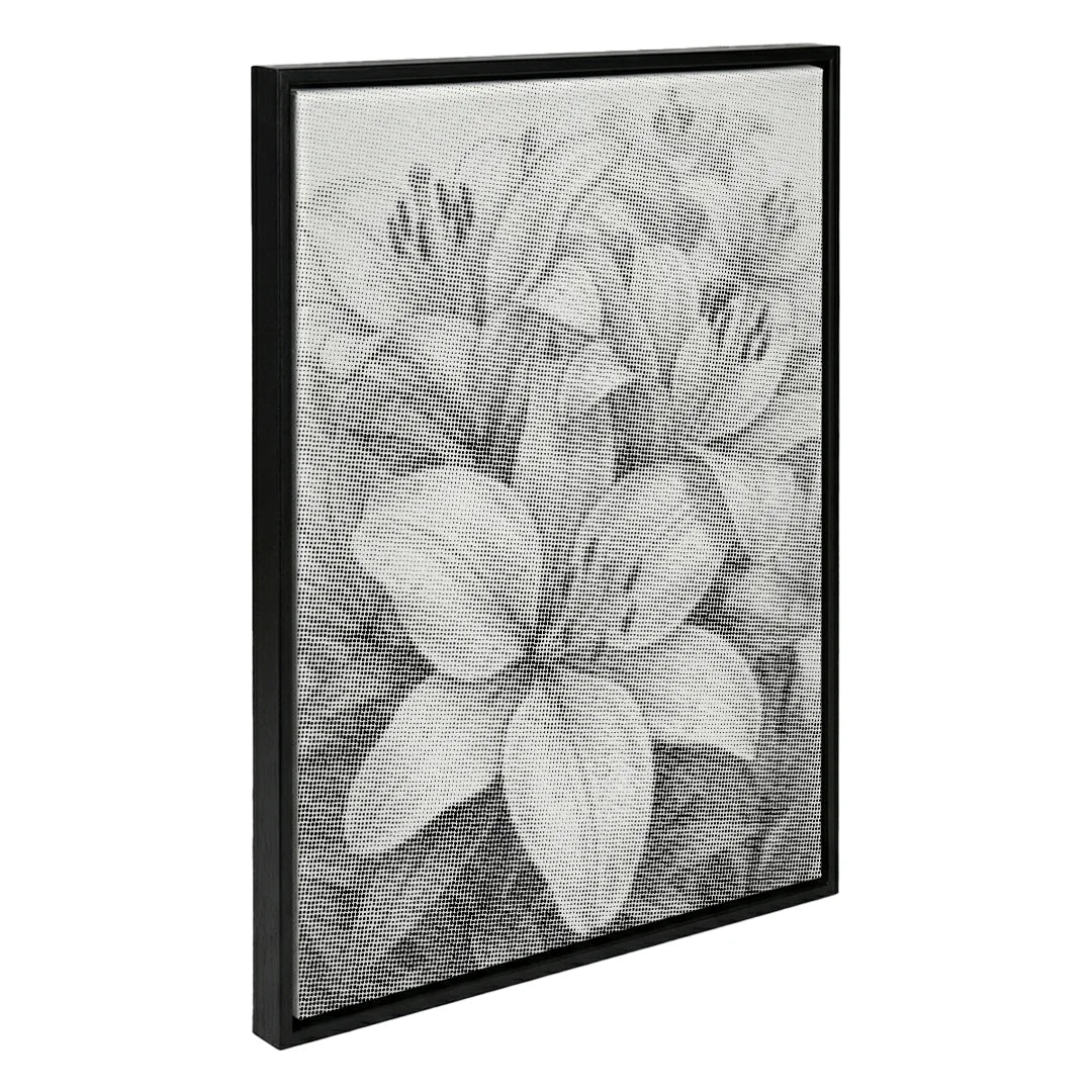 Sparkling Flower Dot Painting