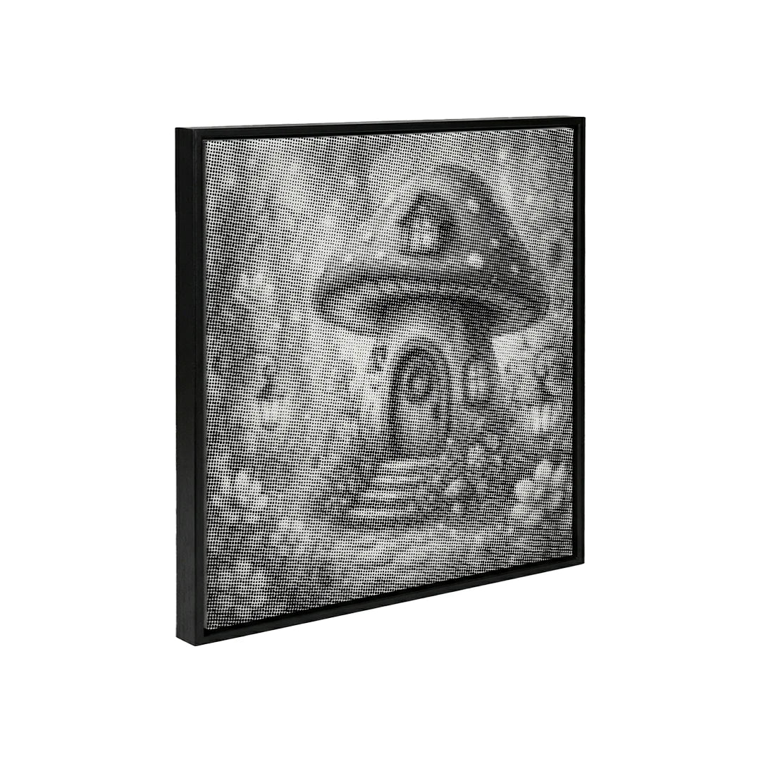 Mushroom House Dot Painting