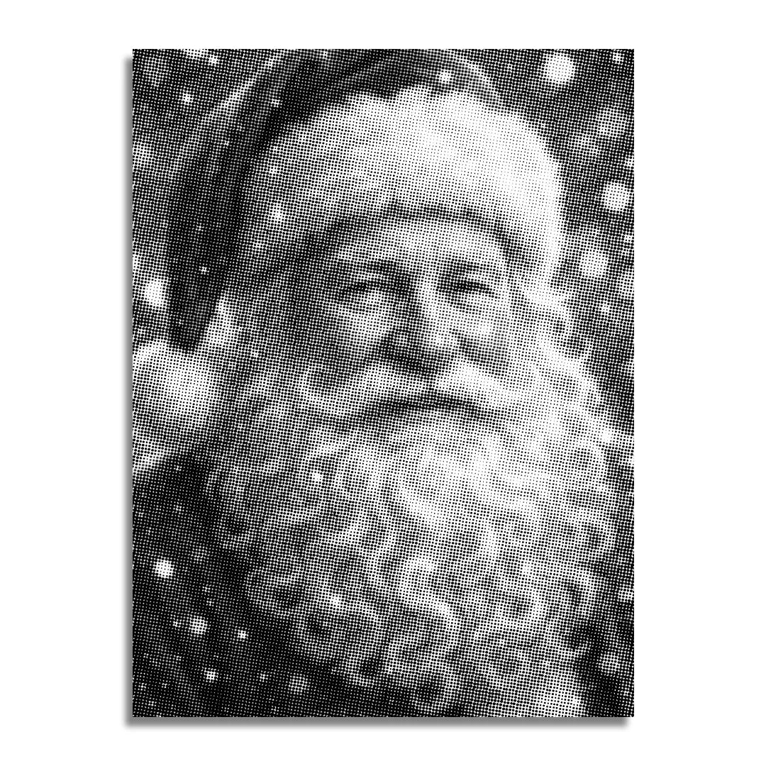 Santa 2 Dot Painting