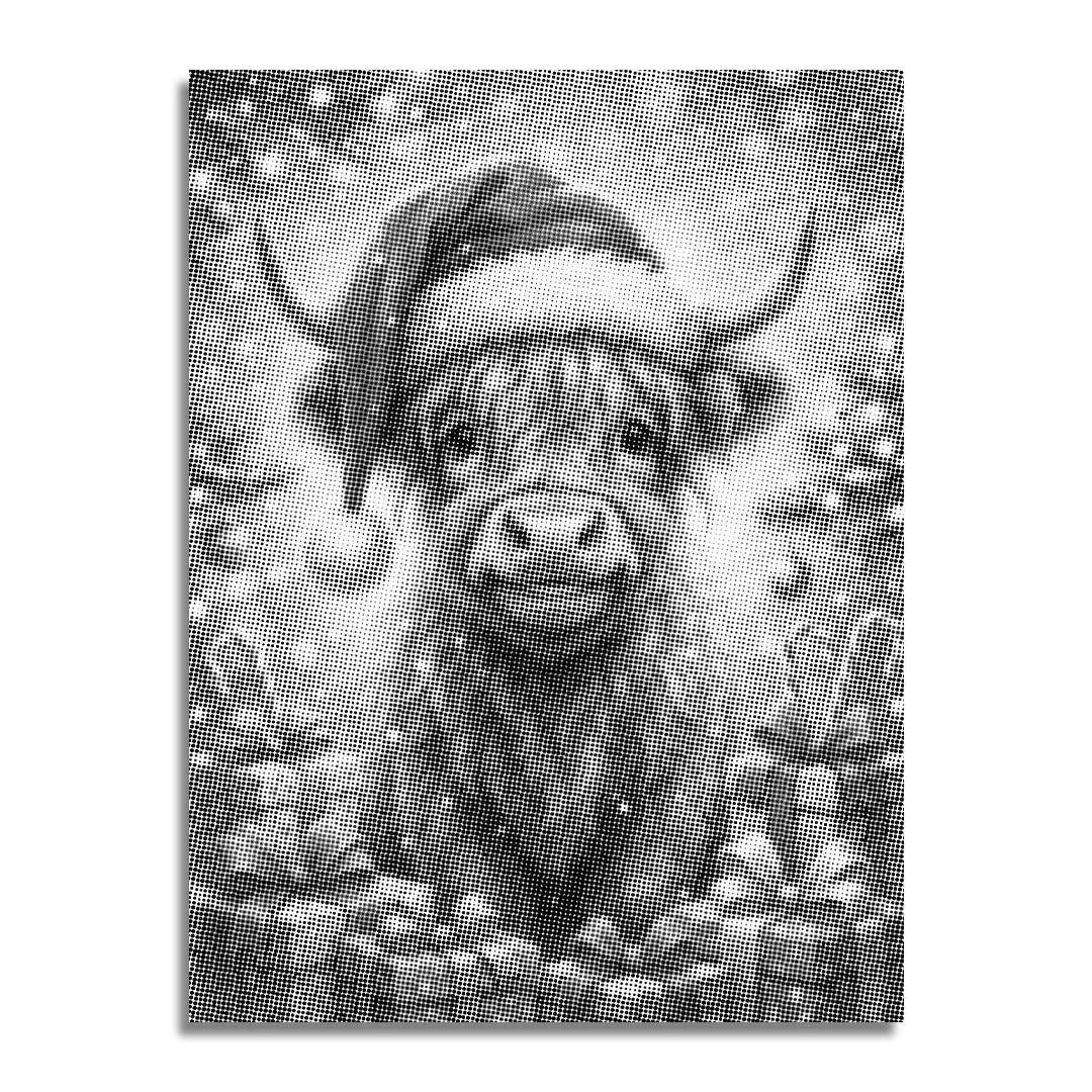 Scottish Highlands with Gifts Dot Painting