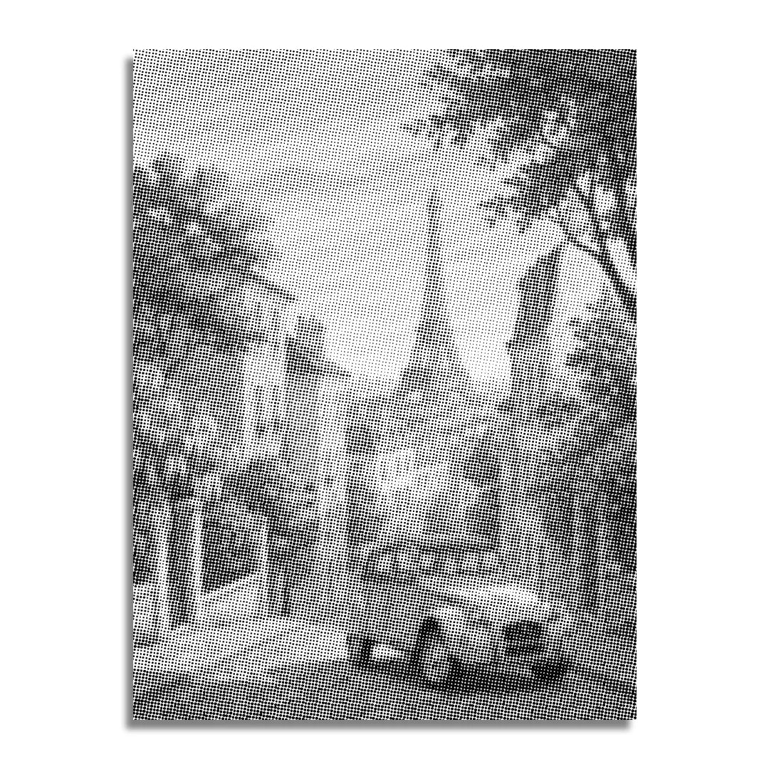 Old Beetle in Paris Dot Painting