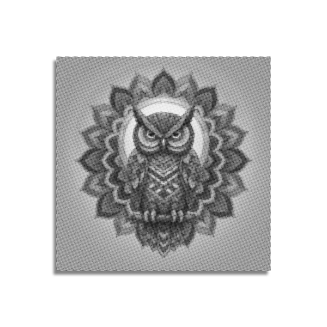 Owl Mandala 3 Dot Painting