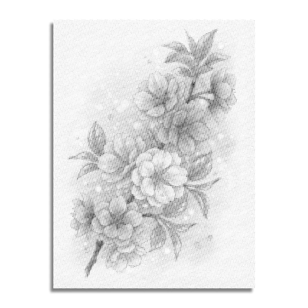 Luxury Flower Dot Painting