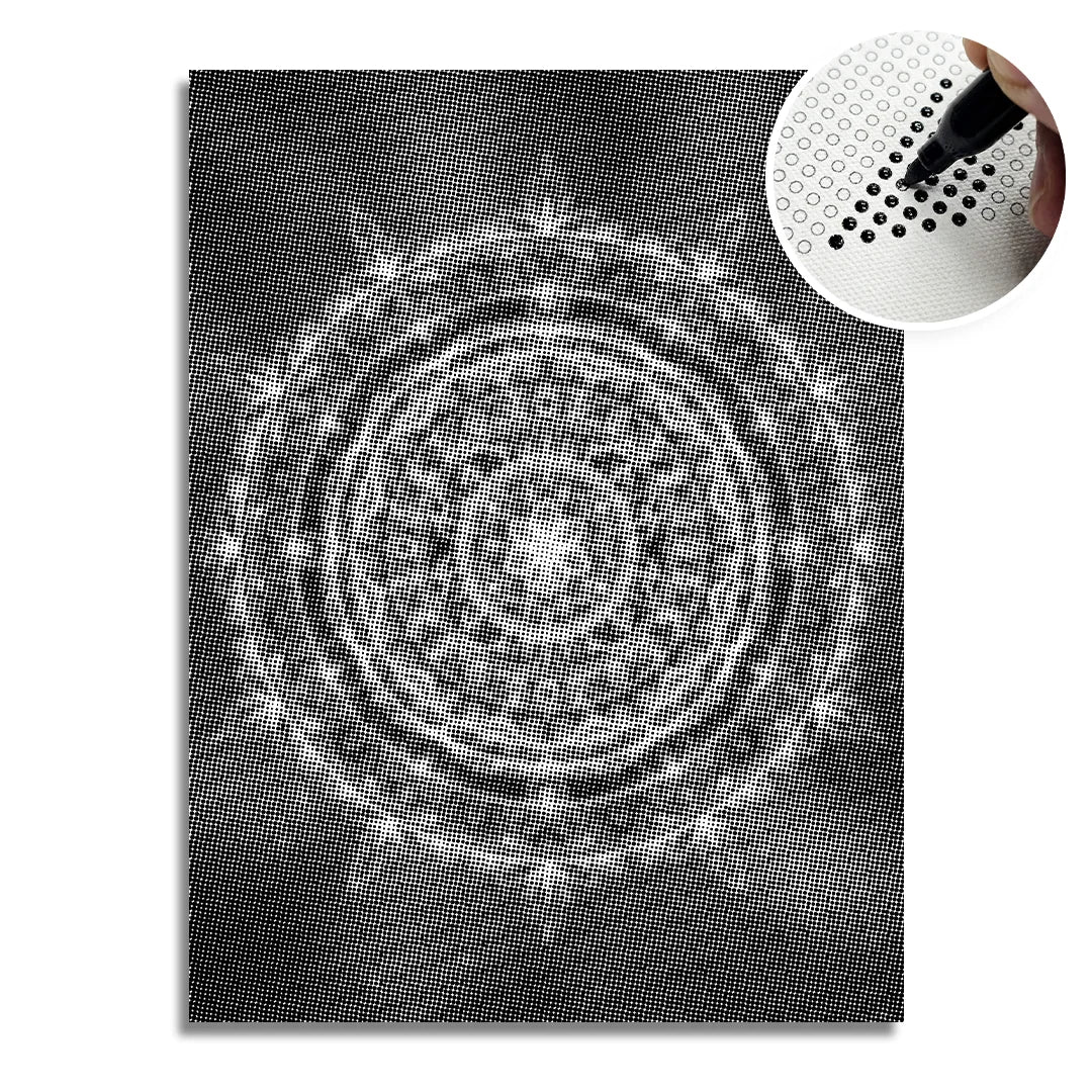 Mandala 15 Dot Painting
