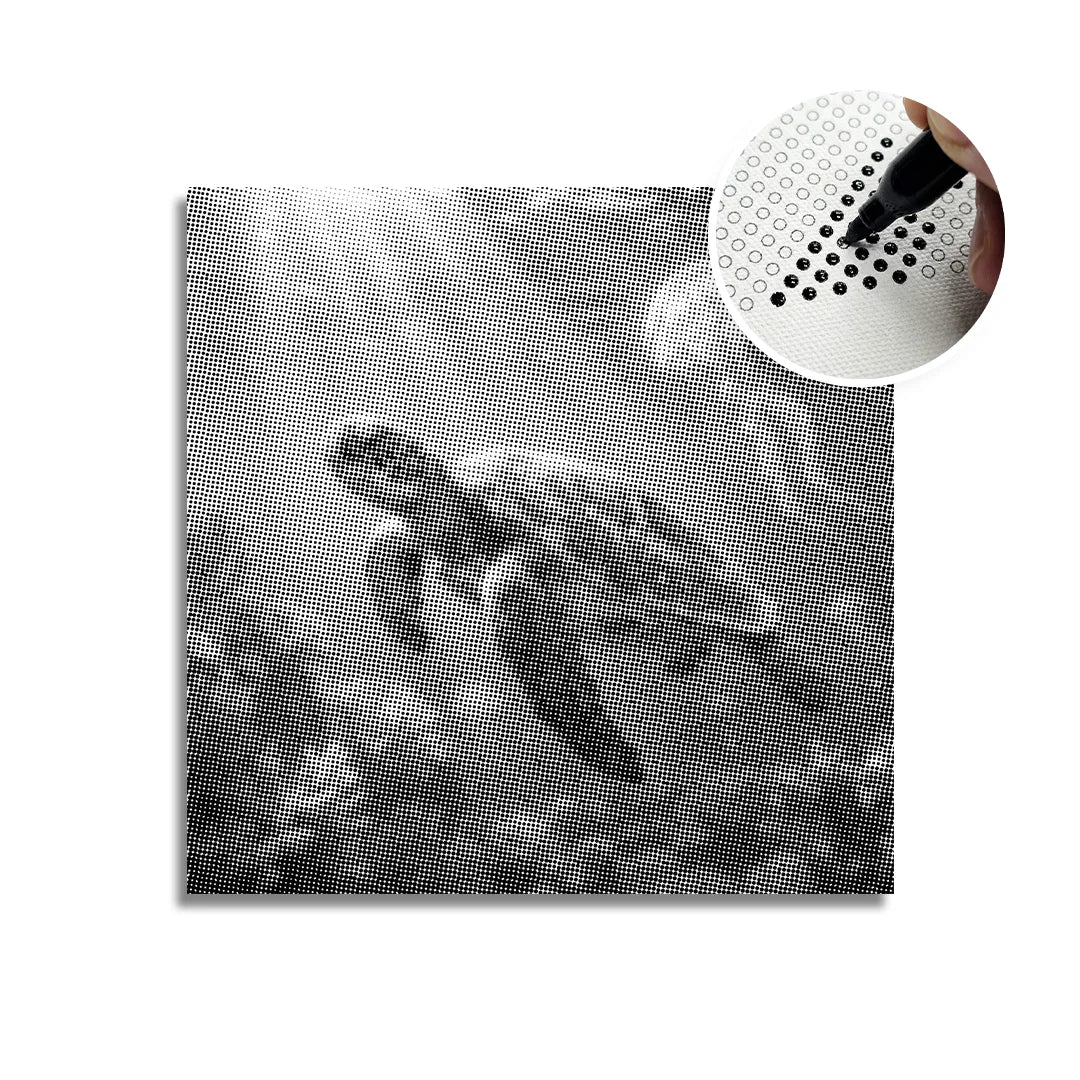 Marine Life Dot Painting