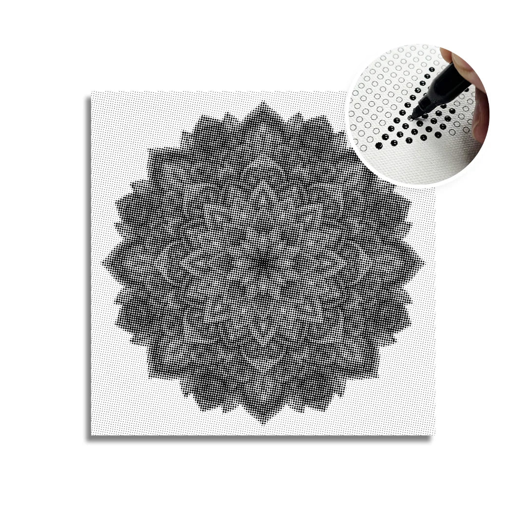 Mandala 7 Dot Painting