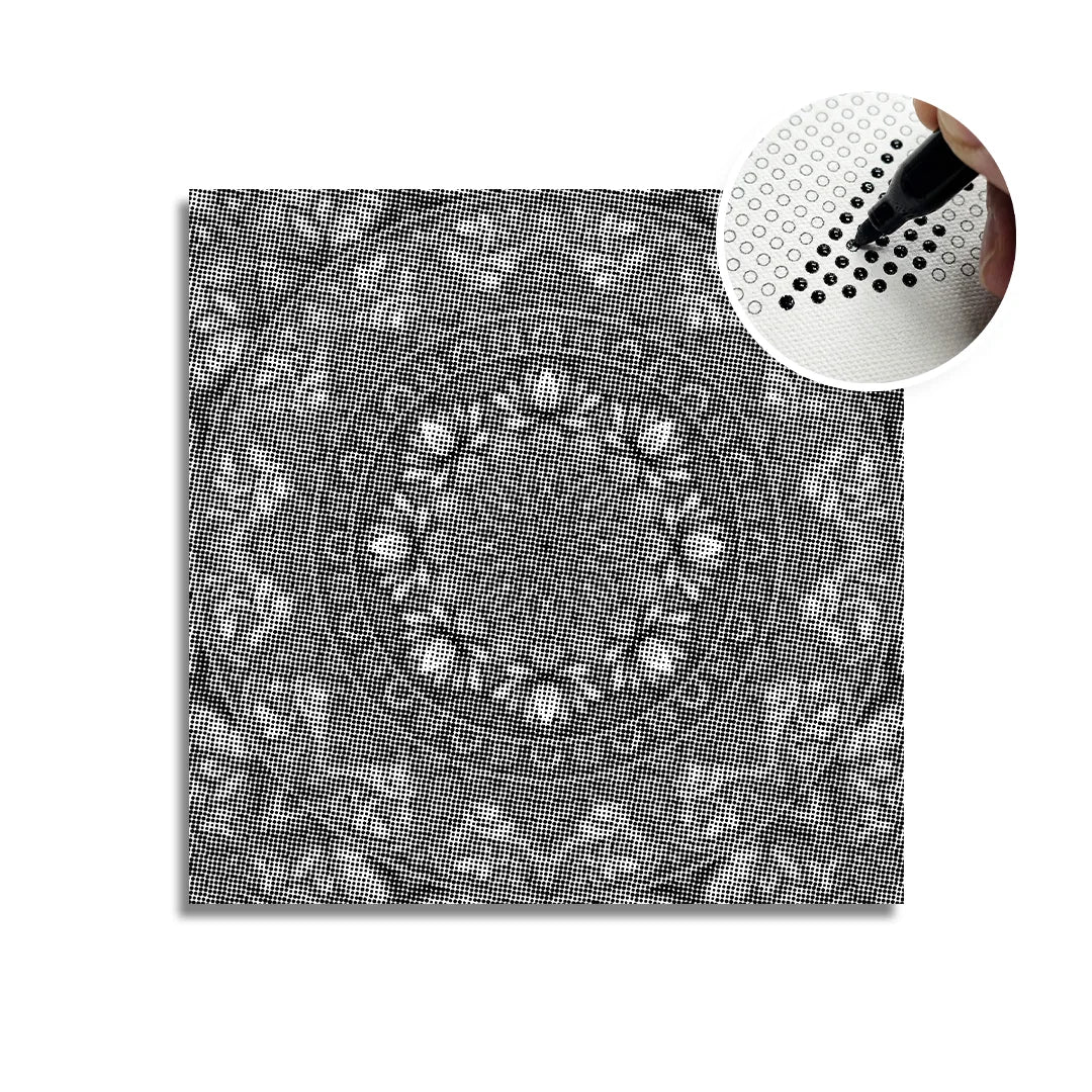 Mandala 8 Dot Painting