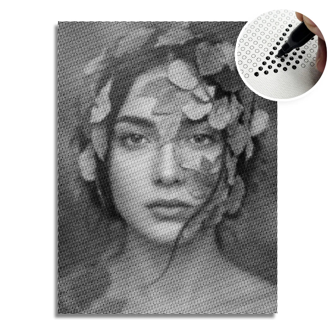 Flower Woman 2 Dot Painting
