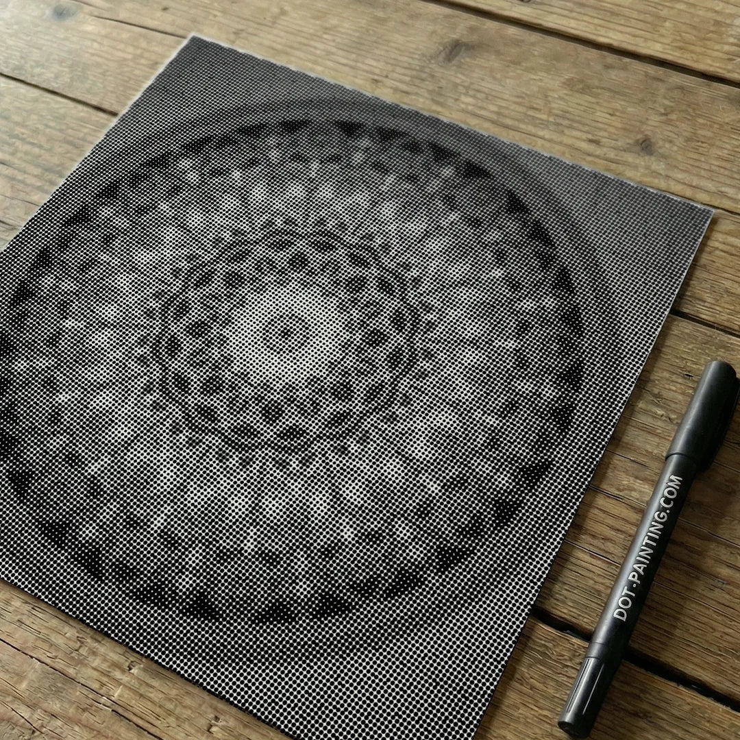 Mandala 12 Dot Painting