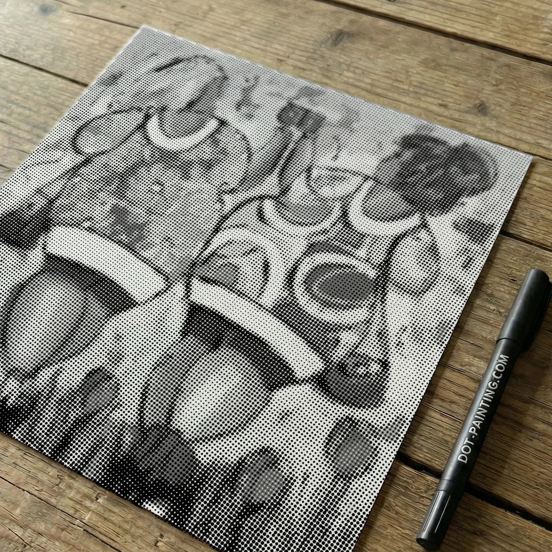 Cheerful Ladies Toast Dot Painting