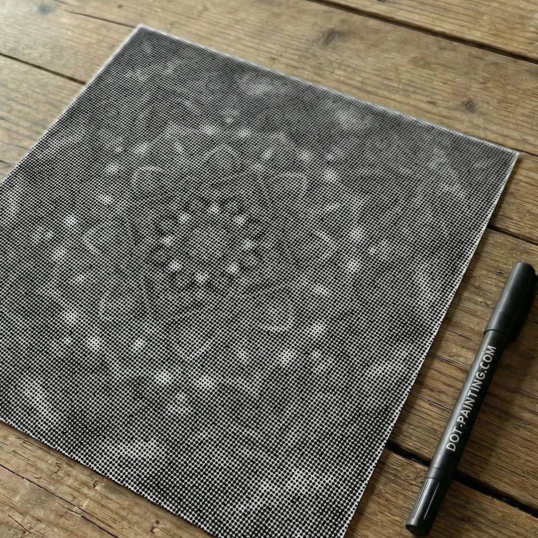 Mandala Tile Dot Painting