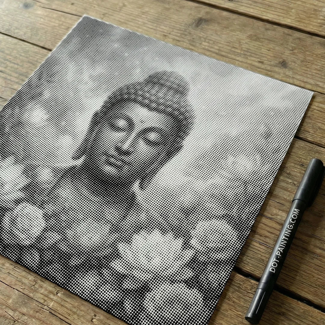 Buddha Dot Painting