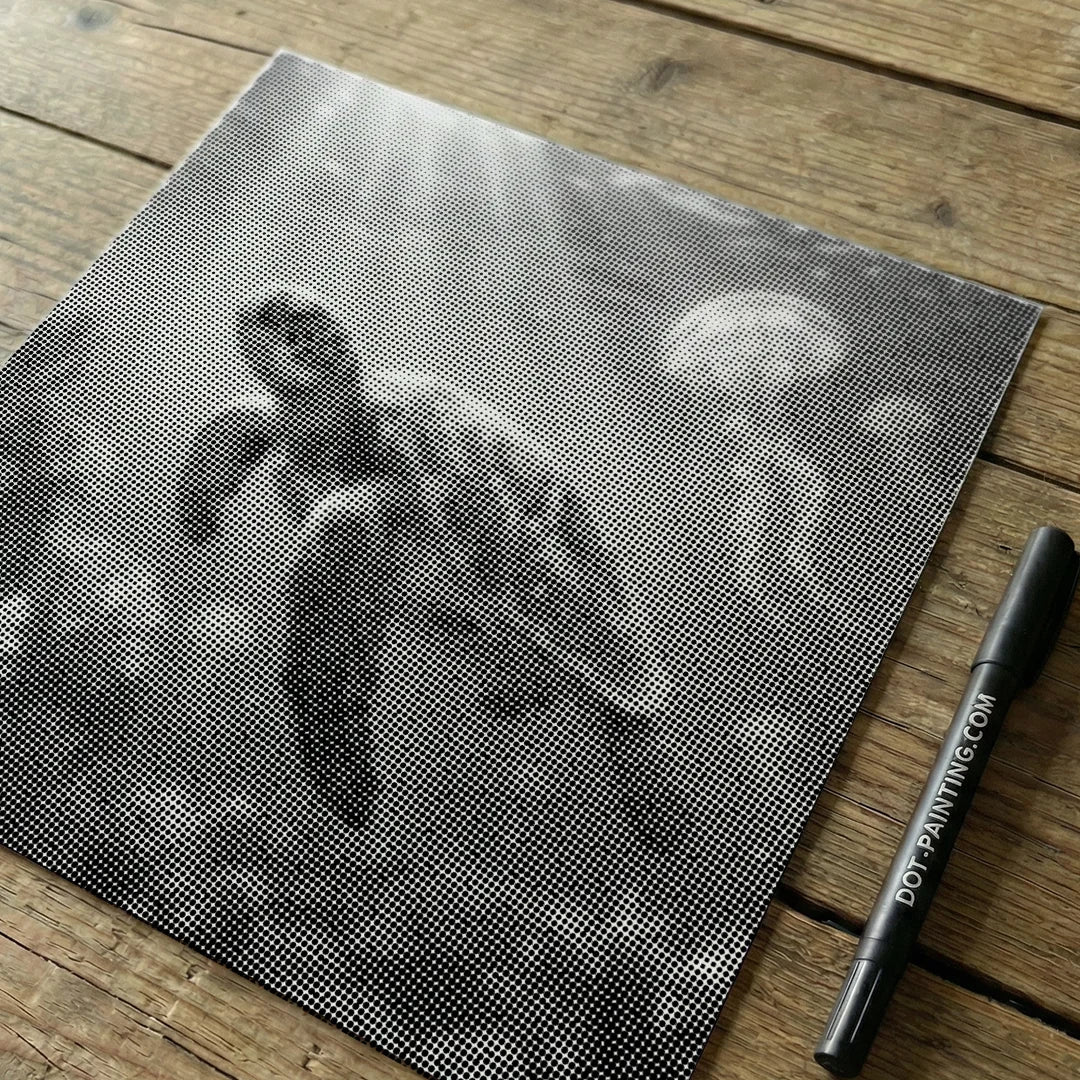 Marine Life Dot Painting