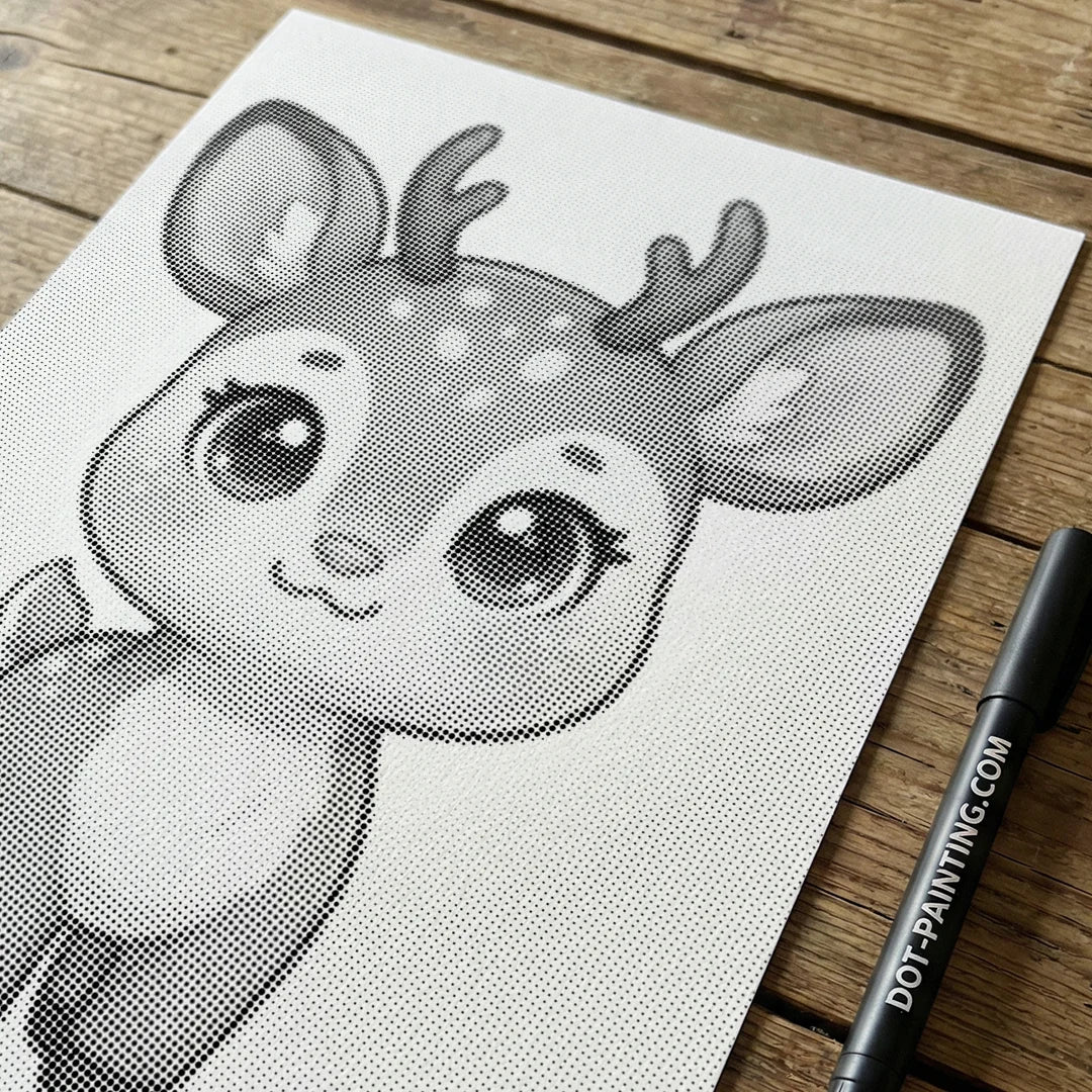 Hertje Dot Painting