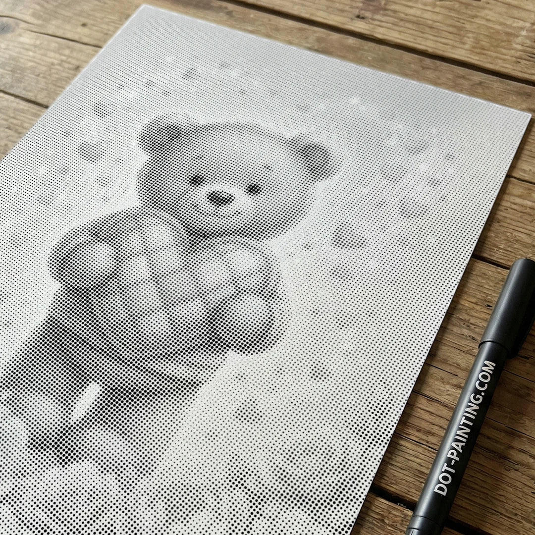 I Love You, Bear Dot Painting