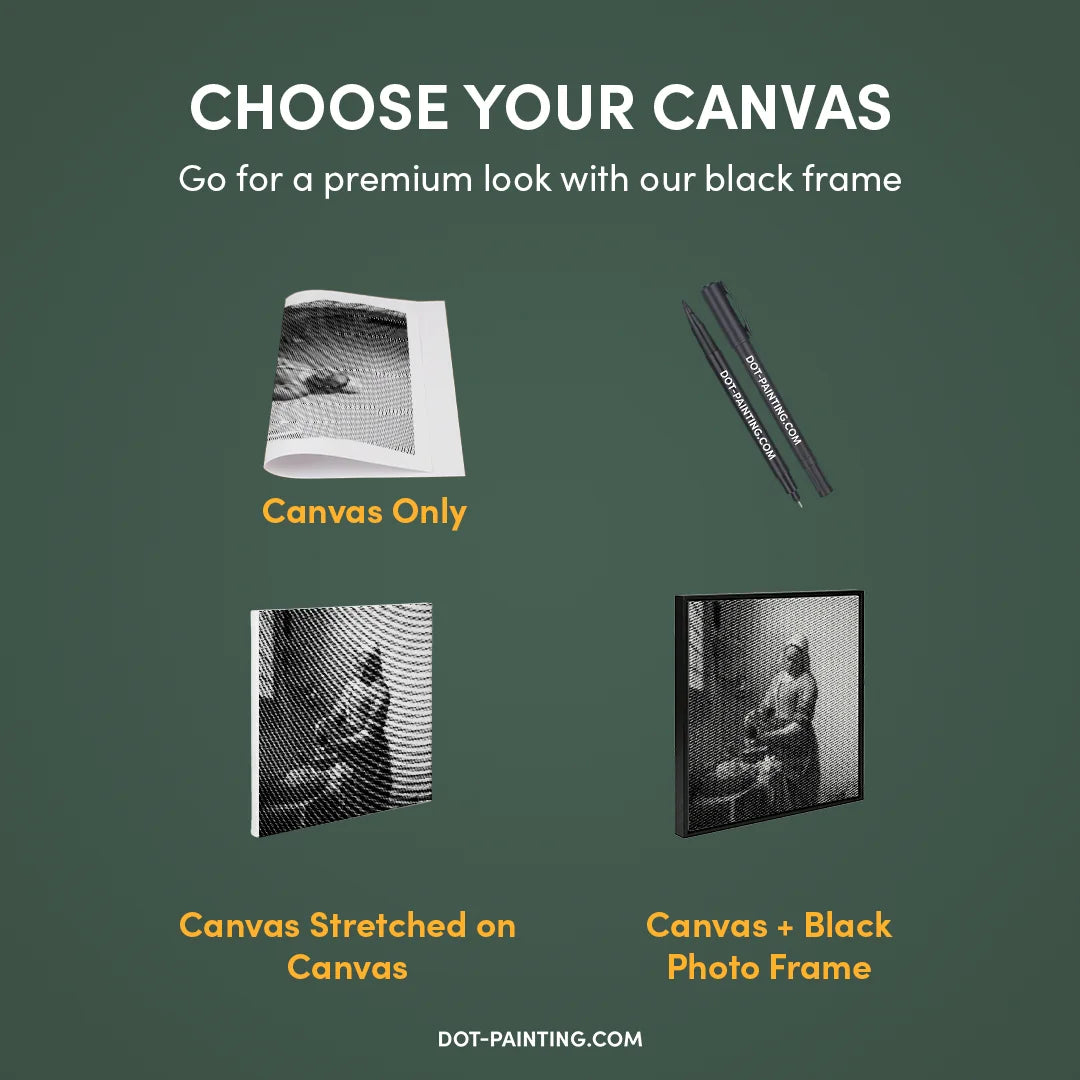 Milkmaid Dot Painting