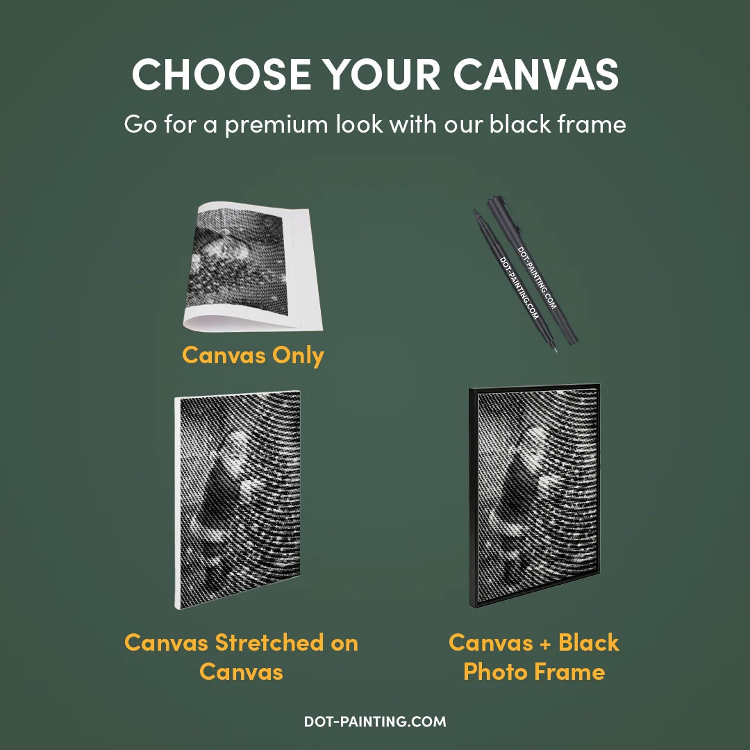 Santa Claus Decorates the Christmas Tree Dot Painting