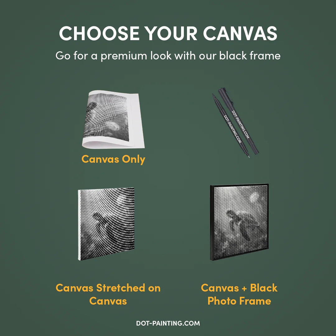 Marine Life Dot Painting