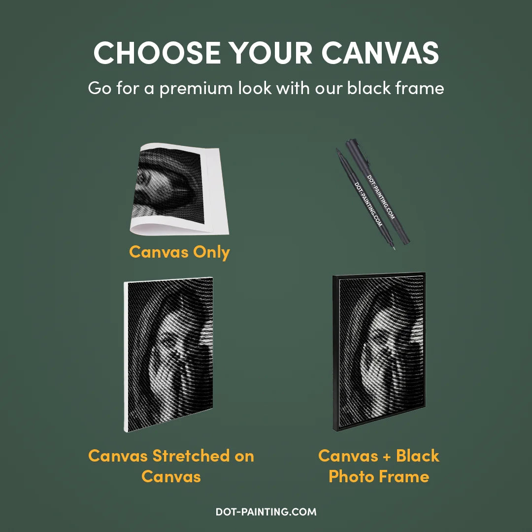 Beautiful Indian Dot Painting