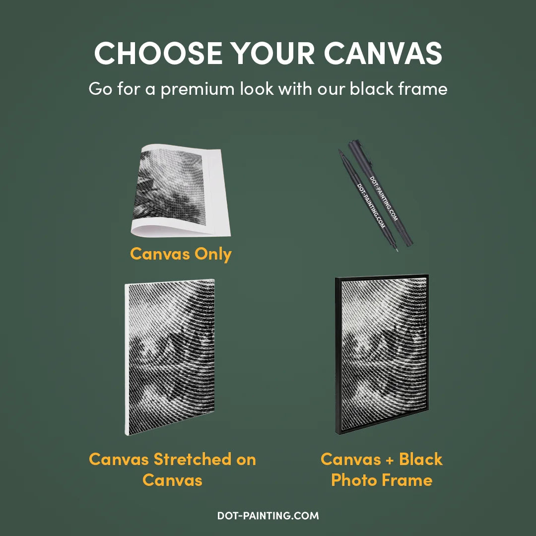 House on the Heath Dot Painting