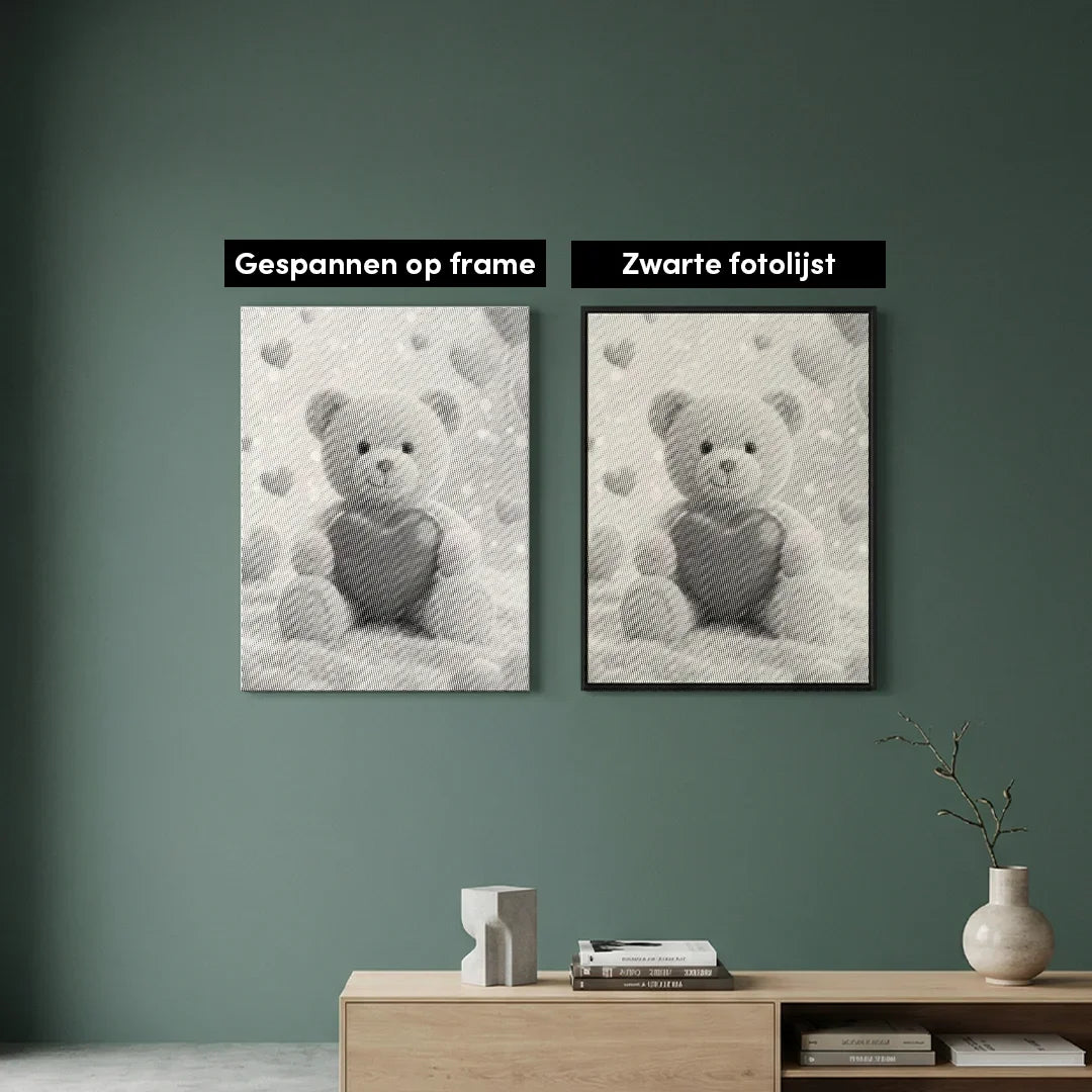 Teddy Bear Dot Painting