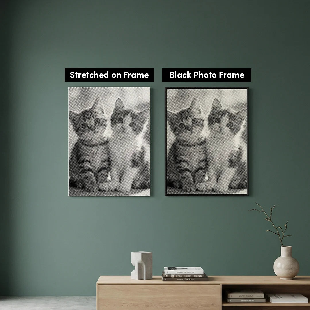 Kittens Dot Painting