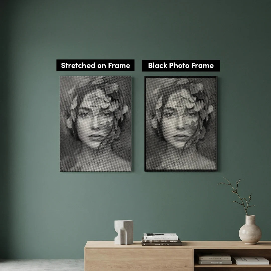 Flower Woman 2 Dot Painting