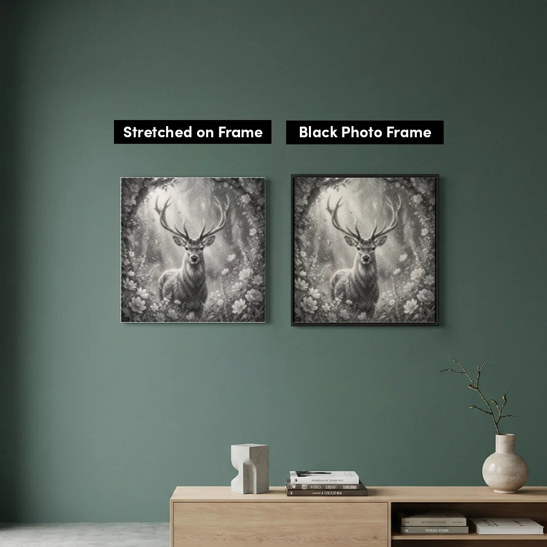 Majestic Deer Dot Painting