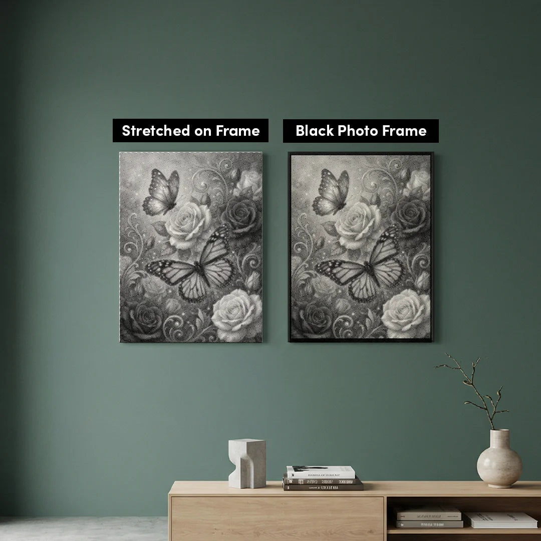 Beautiful Butterflies Dot Painting