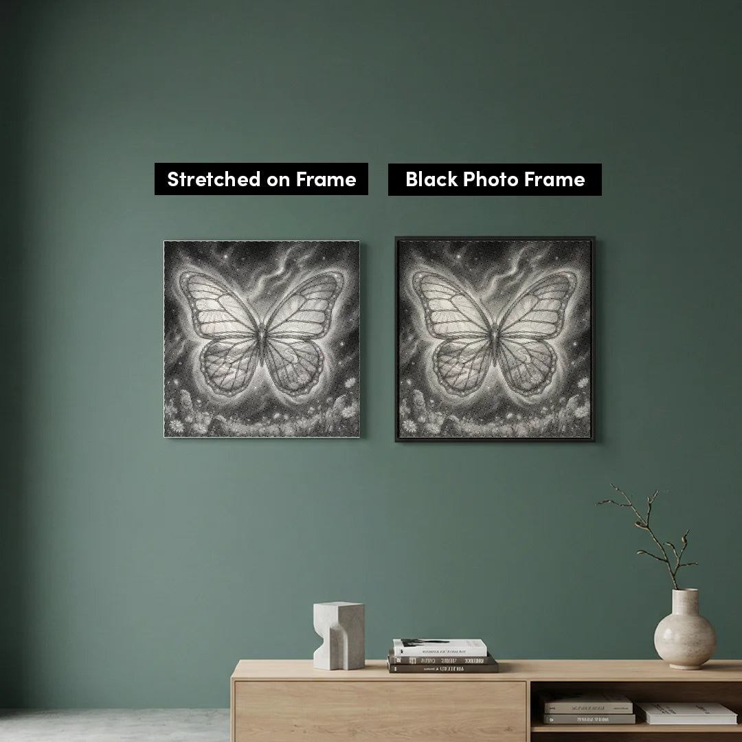 Butterfly of the 4 Seasons Dot Painting