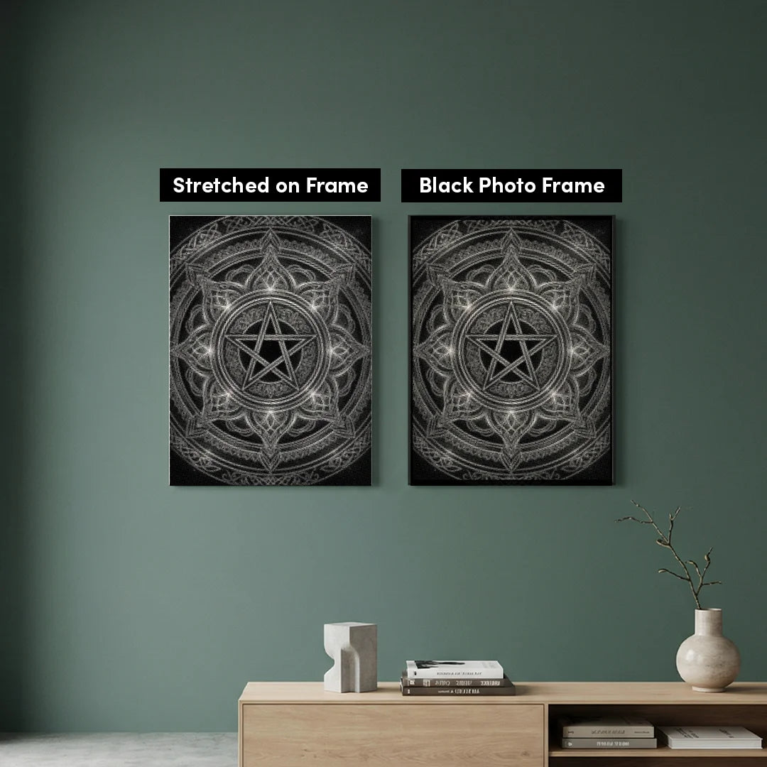Mandala Star Dot Painting