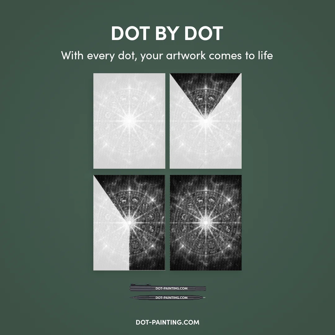 Zodiac Dot Painting