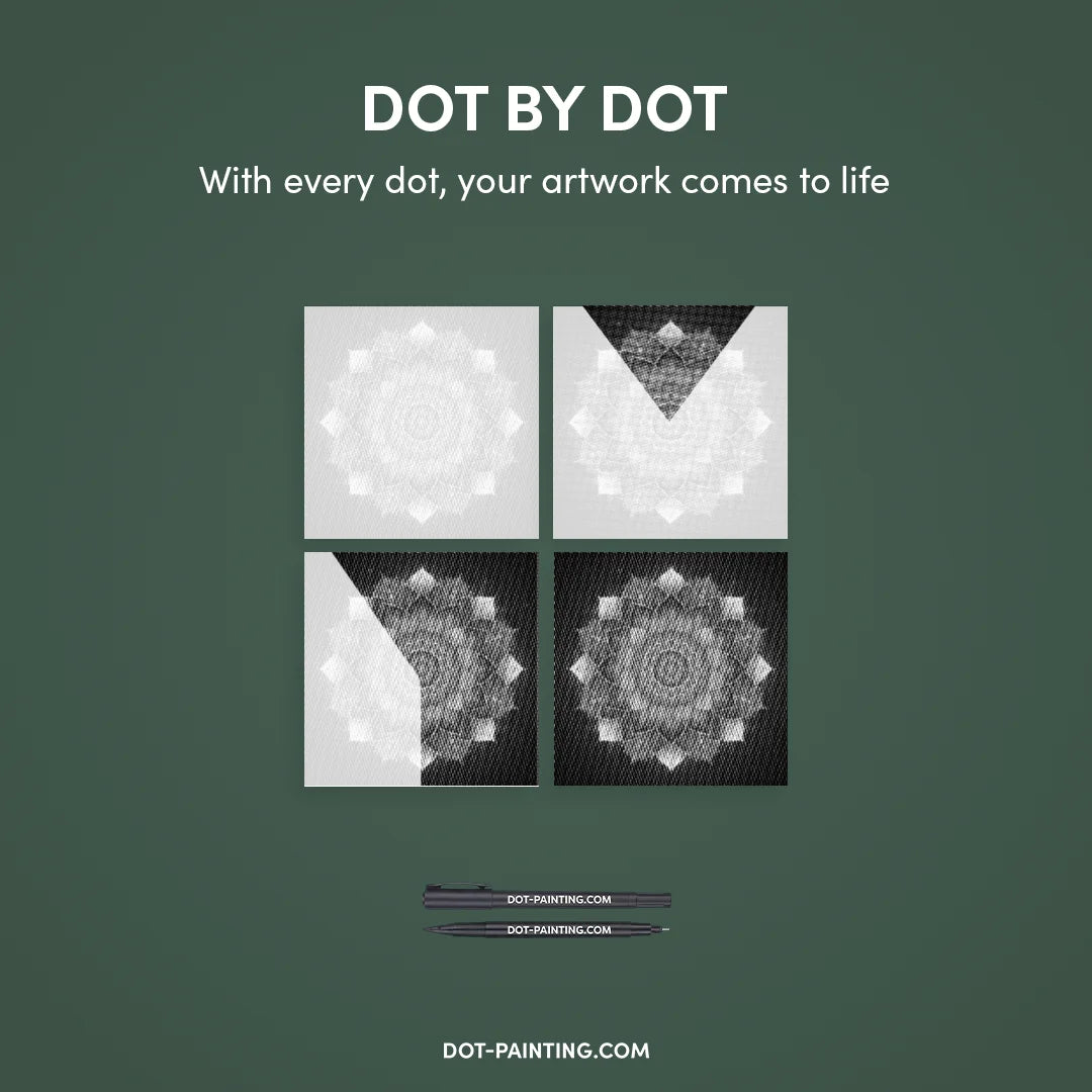 Mandala 14 Dot Painting