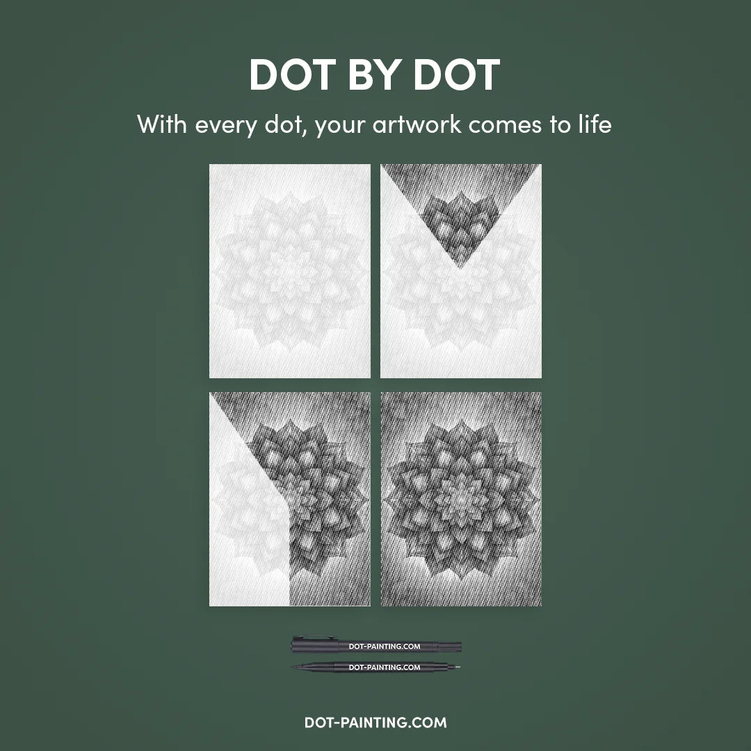Mandala Dot Painting
