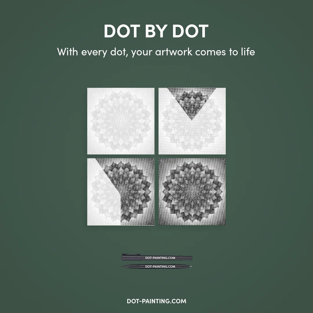 Mandala 5 Dot Painting